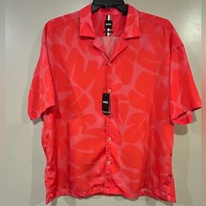 Boss Relaxed Fit Button Down Shirt